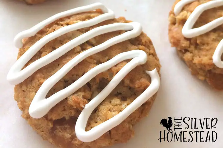 Silver Homestead Signature Cinnamon Caramel Cookie Recipe with royal icing
