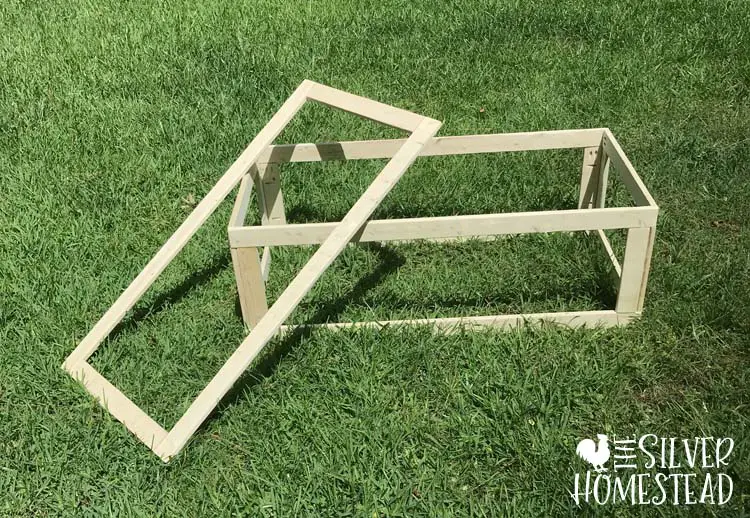 Build your own chick brooder frame DIY 