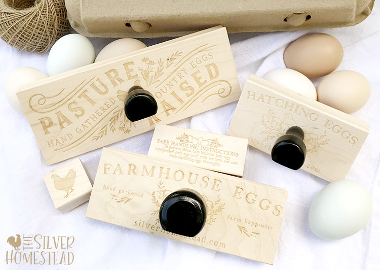 Homestead Farm Logo Egg Carton Stamp Label Farm Fresh Eggs Coop Labels Egg  Date Stickers Stamp Backyard Chickens 
