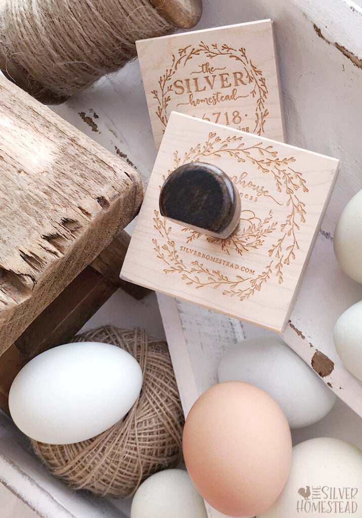 Egg Carton Stamp - Crafty Chicken Co