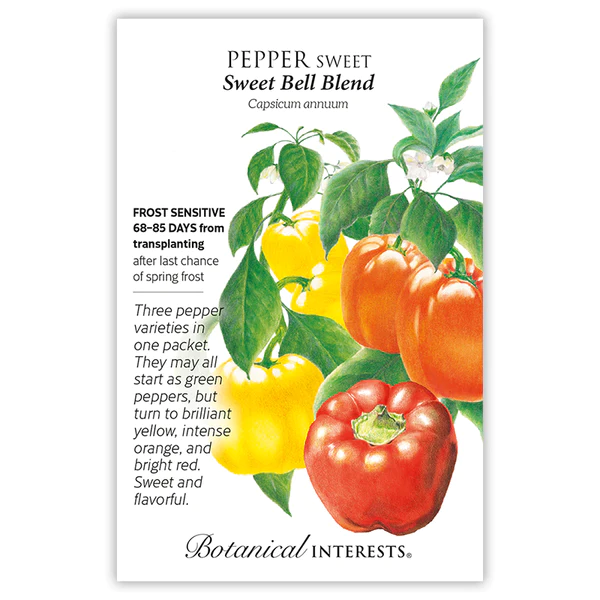 bell pepper seed packet